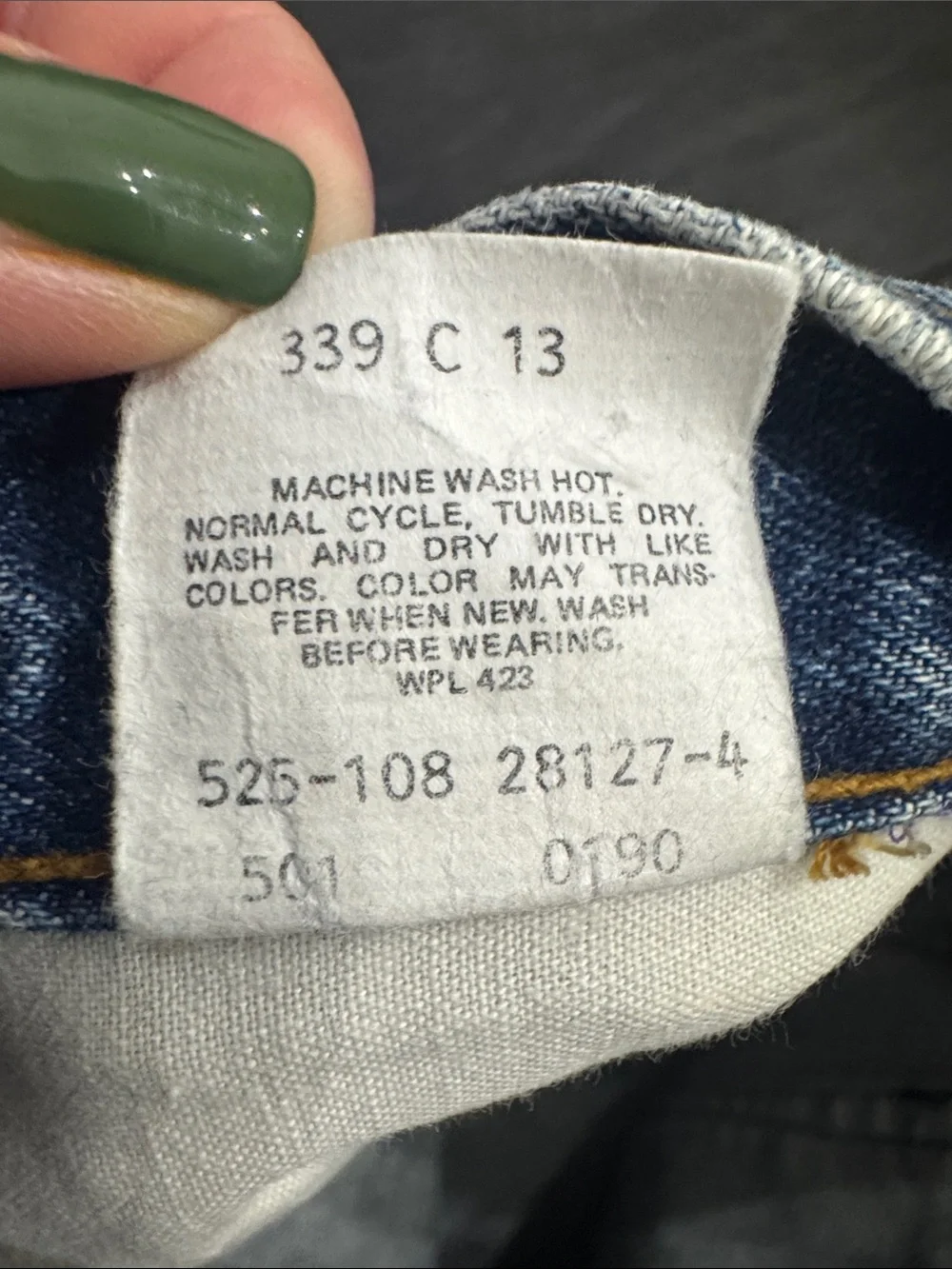 Vintage Levi’s 501 Jeans USA 90s Acid Wash Straight Leg Thrashed W30 Fits W25